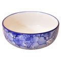 Kunhar Ceramic Serving Bowls (Blue Luster, 1500 ml) - 1 Piece