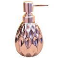 KunhaR Ceramic Liquid Soap Dispenser, 400 Ml, Silver