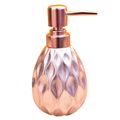KunhaR Ceramic Liquid Soap Dispenser, 400 Ml, Golden