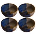 Kunhar Ceramic Bowls Set, 250 ML, 4 Pieces Pickled Bluewood