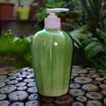 KunhaR Ceramic Liquid Handwash Soap Dispenser 450ML Camo Green – Durable Bathroom Kitchen Wash Basin Bottle 1 Piece