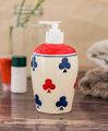 KunhaR Ceramic Liquid Soap Dispenser - White Chidi, 450ml, 2 Pieces