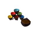Kunhar Ceramic Tea Cups and Saucers (6 Cups 140 ML and 6 Saucers)