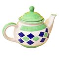 KunhaR Ceramic Teapot - 1 Piece, Green, 1000 ml