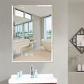 Kunhar Frameless Rectangular Wall Mirror, 12 X 18 Inch, 1 Piece