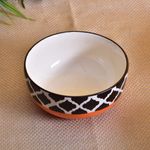 Kunhar Ceramic Bowl - 800 ML, 1 Piece, Red Chidi