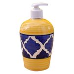 KunhaR Ceramic Liquid Soap Dispenser | Shower Lotion Dispenser | Gel Dispenser | Liquid Shampoo Dispenser