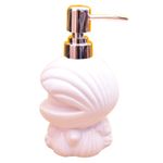 KunhaR Ceramic Liquid Soap Dispenser, 450 Ml, Off White