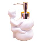 KunhaR Ceramic Liquid Soap Dispenser, 350 Ml, Mercury