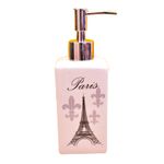 KunhaR Ceramic Liquid Soap Dispenser, 300 Ml, White