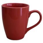 Kunhar Ceramic Coffee Mug, Ceramic Milk Mug - 350 Ml, 1 Piece, Falu Red