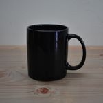 Kunhar Ceramic Coffee Mug, Ceramic Milk Mug - 350 Ml, 1 Piece, Black