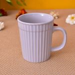 Kunhar Ceramic Coffee Mugs - 1 Piece, Baby Blue, 290ml