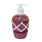 Kunhar Liquid Soap Dispenser, 300 Ml, Purple Brown