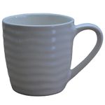 Kunhar Ceramic Tea Cup - 180 Ml, 4 Pieces, White