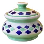 Kunhar Ceramic Handi 1200 Ml, Green