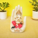 Kunhar Ganesha On Palm Decorative Showpiece