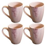 Kunhar Ceramic Milk Mug, Coffee Mug - 4 Pieces, Cold Turkey, 350ml
