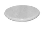 KunhaR White Marble Chakla/Rolling Pin Board/Roti Maker/Phulka Maker/Chapati Maker/papad chakla for Home & Kitchen, 9 Inch