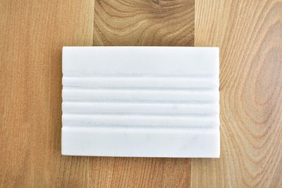 KunhaR Black Marble Soap Dish Premium Stone Holder for Bathroom & Wash Basin